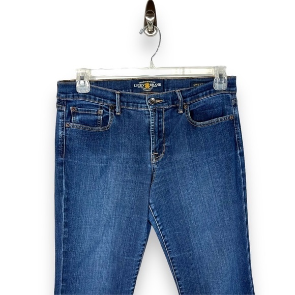 Lucky Brand Sweet'N Low Mid Rise Bootcut Jeans, Medium Wash, Size 10/30 - Picture 2 of 11
